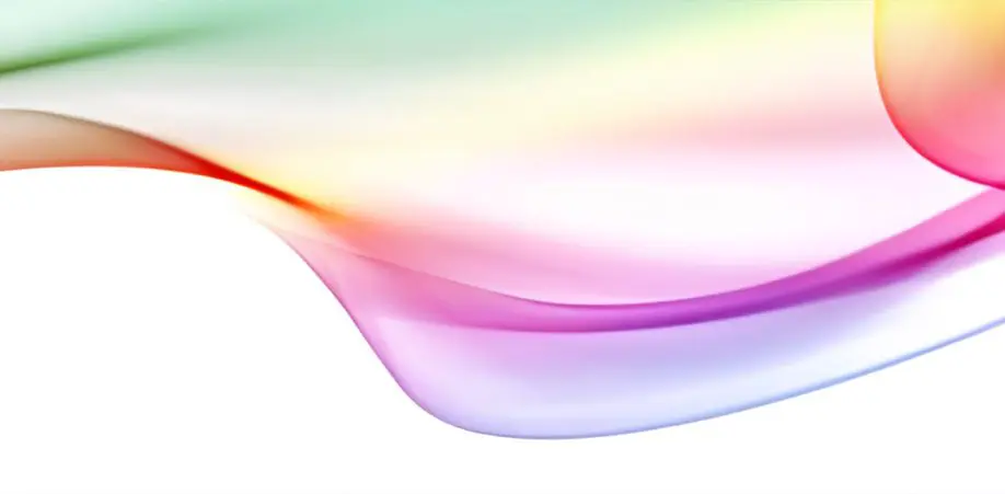 A close up of the colorful water wave